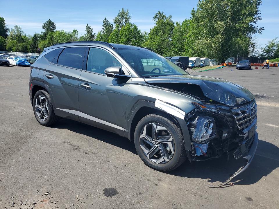 2024 Hyundai VIN KM8JFDD26RU219844 COPART salvage auction — FRONT END, Or - Salvage Title Certificate, sold $13,100 on 2026-07-06 (photo 4)