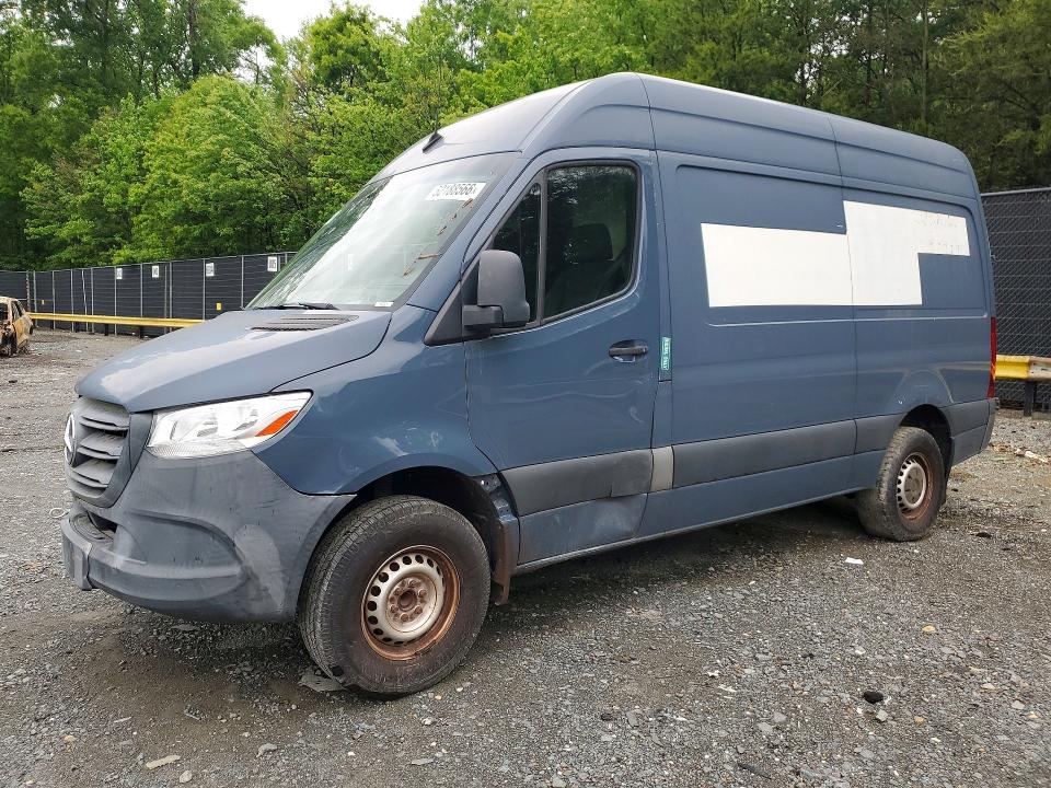 2019 Mercedes-benz Sprinter VIN WD4PF0CD4KP091818 COPART salvage auction — SIDE, Md - Certificate Of Title, sold $9,100 on 2026-07-27 (photo 1)