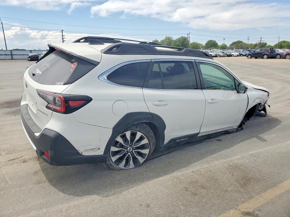 2025 Subaru Outback VIN 4S4BTANC0S3114635 COPART salvage auction — ROLLOVER, Id - Salvage Certificate Of Title (P), sold $10,200 on 2026-07-30 (photo 3)