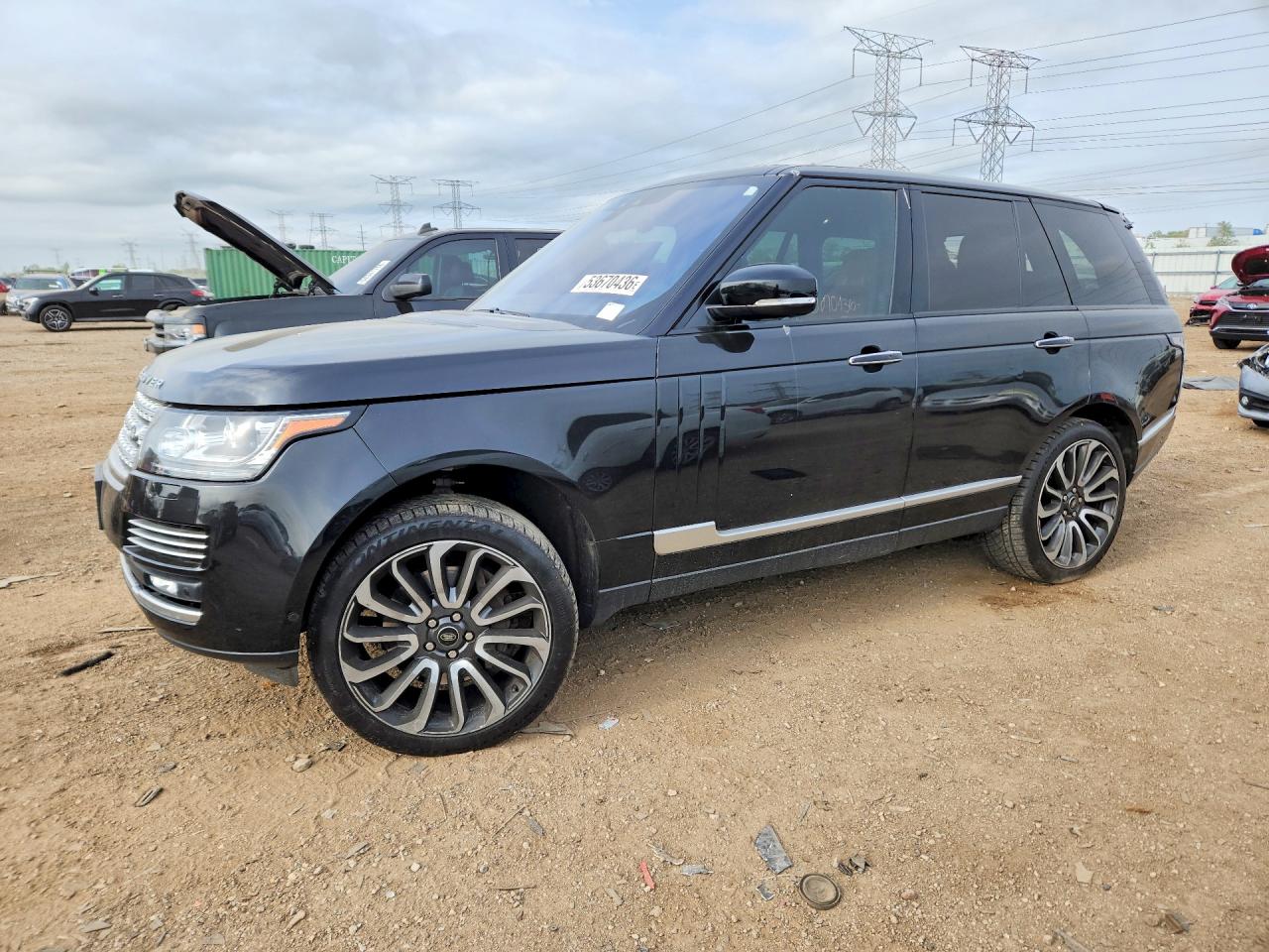 2017 Land Rover Range Rover VIN SALGV2FE0HA355361 — COPART salvage auction photo