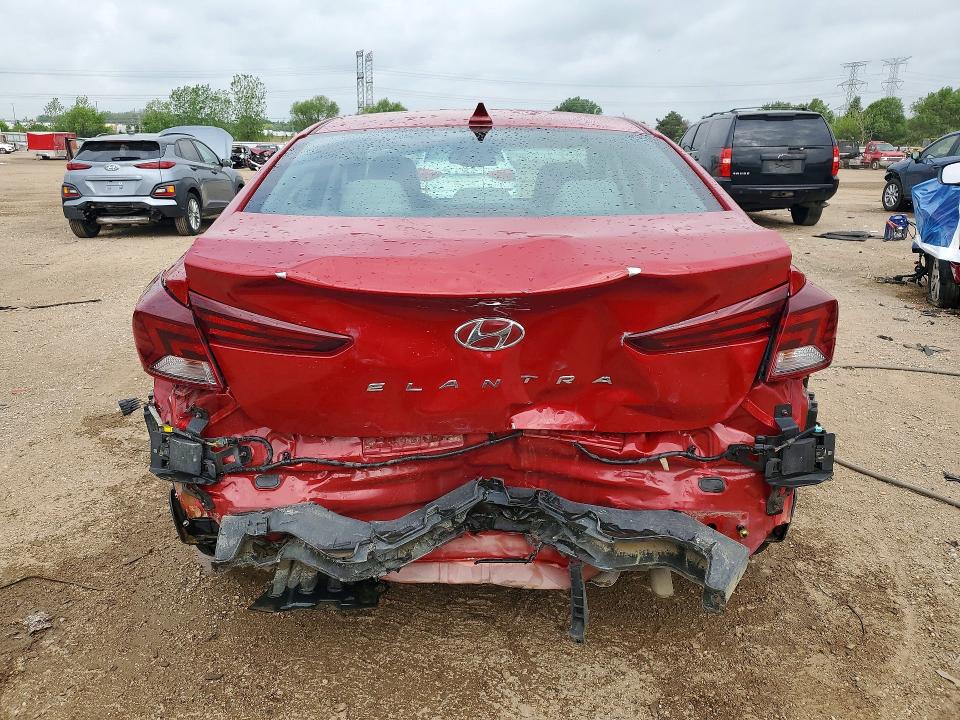 2020 Hyundai VIN KMHD84LF8LU077645 COPART salvage auction — REAR END, Mi - Certificate Of Title, sold $3,000 on 2026-07-16 (photo 6)