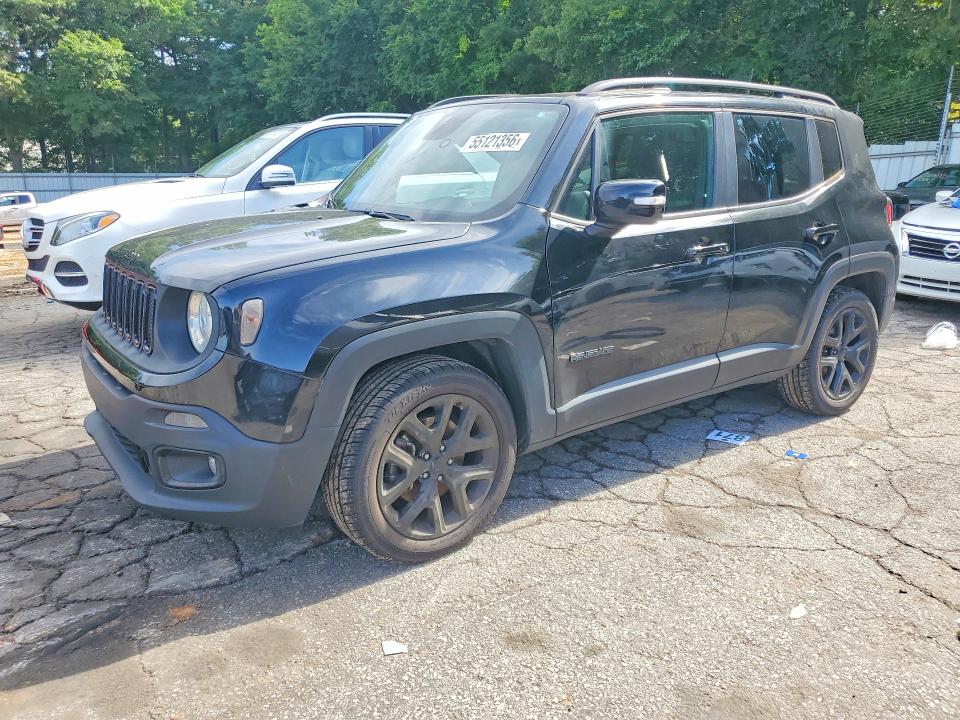 2018 Jeep Renegade VIN ZACCJABB5JPH60094 COPART salvage auction — REAR END, GA - CERT OF TITLE-SALVAGE, sold $2,700 on 2026-07-31 (photo 1)