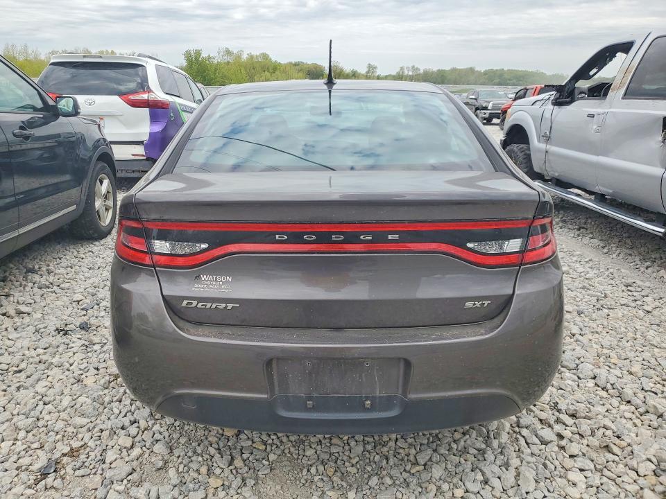 2016 Dodge Dart VIN 1C3CDFBB5GD504456 COPART salvage auction — FRONT END, Id - Salvage Certificate Of Title, sold $525 on 2026-07-09 (photo 6)