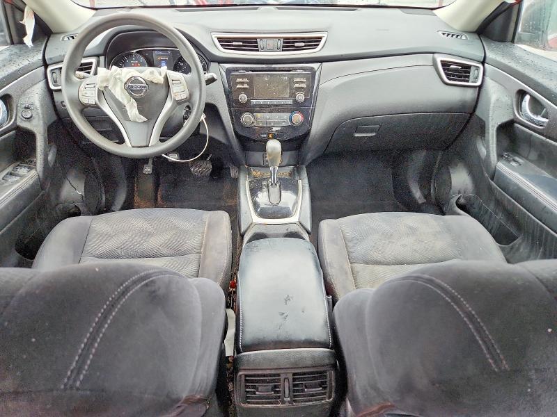 2016 Nissan Rogue VIN JN8AT2MT1GW014609 COPART salvage auction — FRONT END, AL - CERT OF TITLE-SALVAGE TITLE, sold $600 on 2026-07-27 (photo 8)