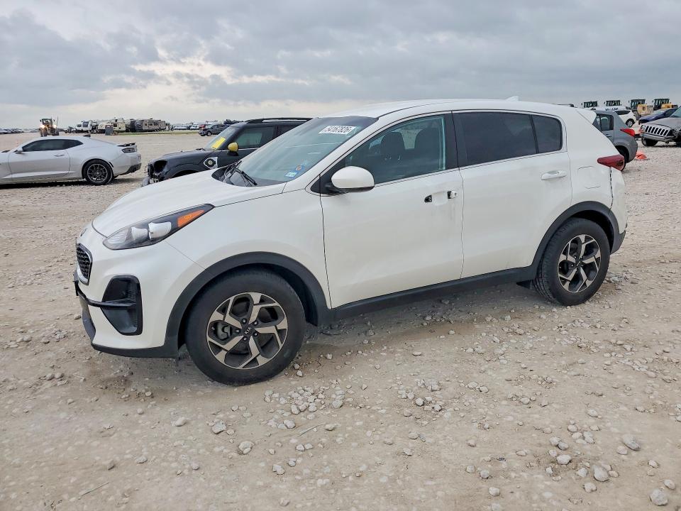 2022 Kia Sportage VIN KNDPM3AC7N7991872 COPART salvage auction — REAR END, TX - SALVAGE VEHICLE TITLE (P), sold $5,400 on 2026-07-16 (photo 1)