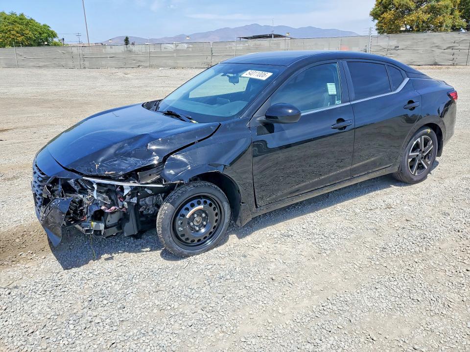 2025 Nissan Sentra VIN 3N1AB8CV8SY419357 COPART salvage auction — FRONT END, CA - SALVAGE CERTIFICATE, sold $4,650 on 2026-07-02 (photo 1)