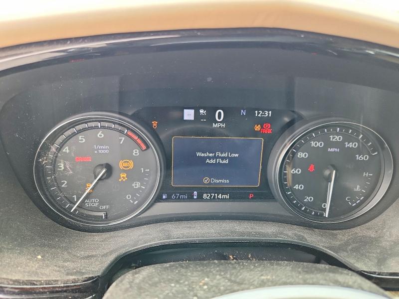 2020 Cadillac Xt6 VIN 1GYKPERS2LZ109155 COPART salvage auction — HAIL, Tx - Certificate Of Title, sold $9,100 on 2026-08-14 (photo 9)
