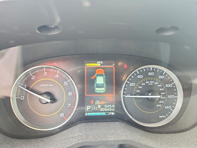 2023 Subaru Xv VIN JF2GTHSC8PH250269 COPART salvage auction — HAIL, Tx - Certificate Of Title, sold $9,300 on 2026-07-20 (photo 9)