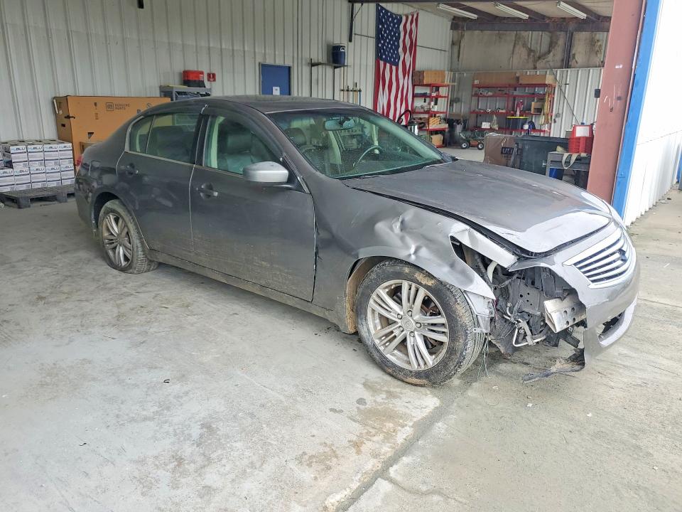 2011 Infiniti G VIN JN1DV6AR7BM653068 COPART salvage auction — FRONT END, Nc - Salvage Certificate Of Title, sold $400 on 2026-07-15 (photo 4)
