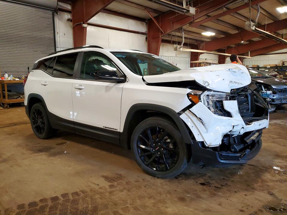 2024 Gmc Terrain VIN 3GKALTEG0RL240575 COPART salvage auction — FRONT END, Oh - Cert Of Title-Salvage, sold $200 on 2026-07-31 (photo 4)