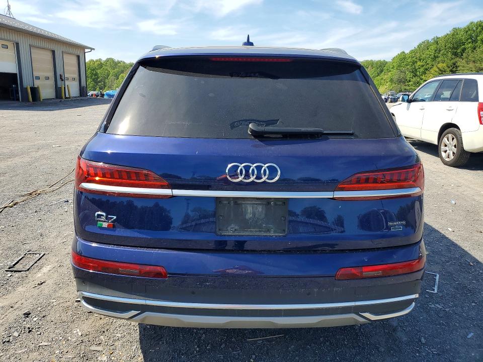 2023 Audi Q7 VIN WA1ACBF72PD029931 COPART salvage auction — FRONT END, Pa - Certificate Of Salvage, sold $13,300 on 2026-07-13 (photo 6)