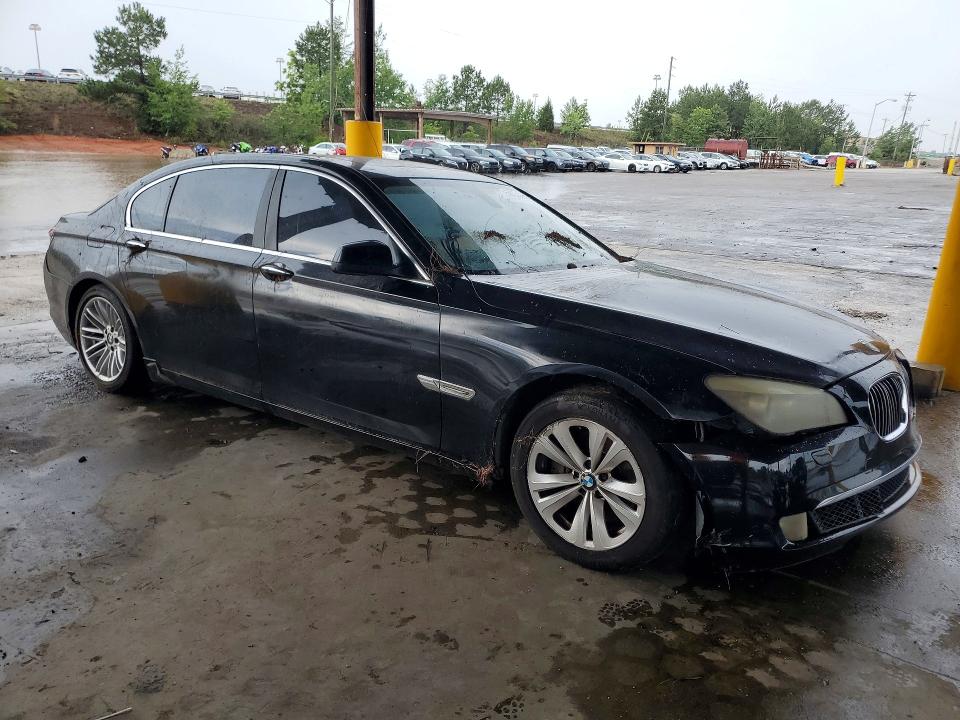 2012 BMW 7er VIN WBAKB4C5XCC577037 COPART salvage auction — FRONT END, Sc - Certificate Of Title, sold $475 on 2026-07-06 (photo 4)