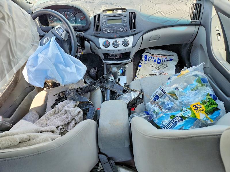 2009 Hyundai Elantra VIN KMHDU46DX9U767525 COPART salvage auction — FRONT END, Il - Salvage Certificate, sold $225 on 2026-07-08 (photo 8)