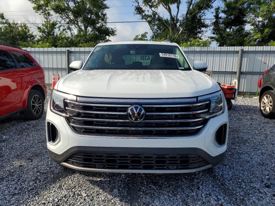 2024 Volkswagen Atlas VIN 1V2JR2CAXRC595170 COPART salvage auction — REAR END, Fl - Certificate Of Destruction, sold $6,200 on 2026-07-28 (photo 5)