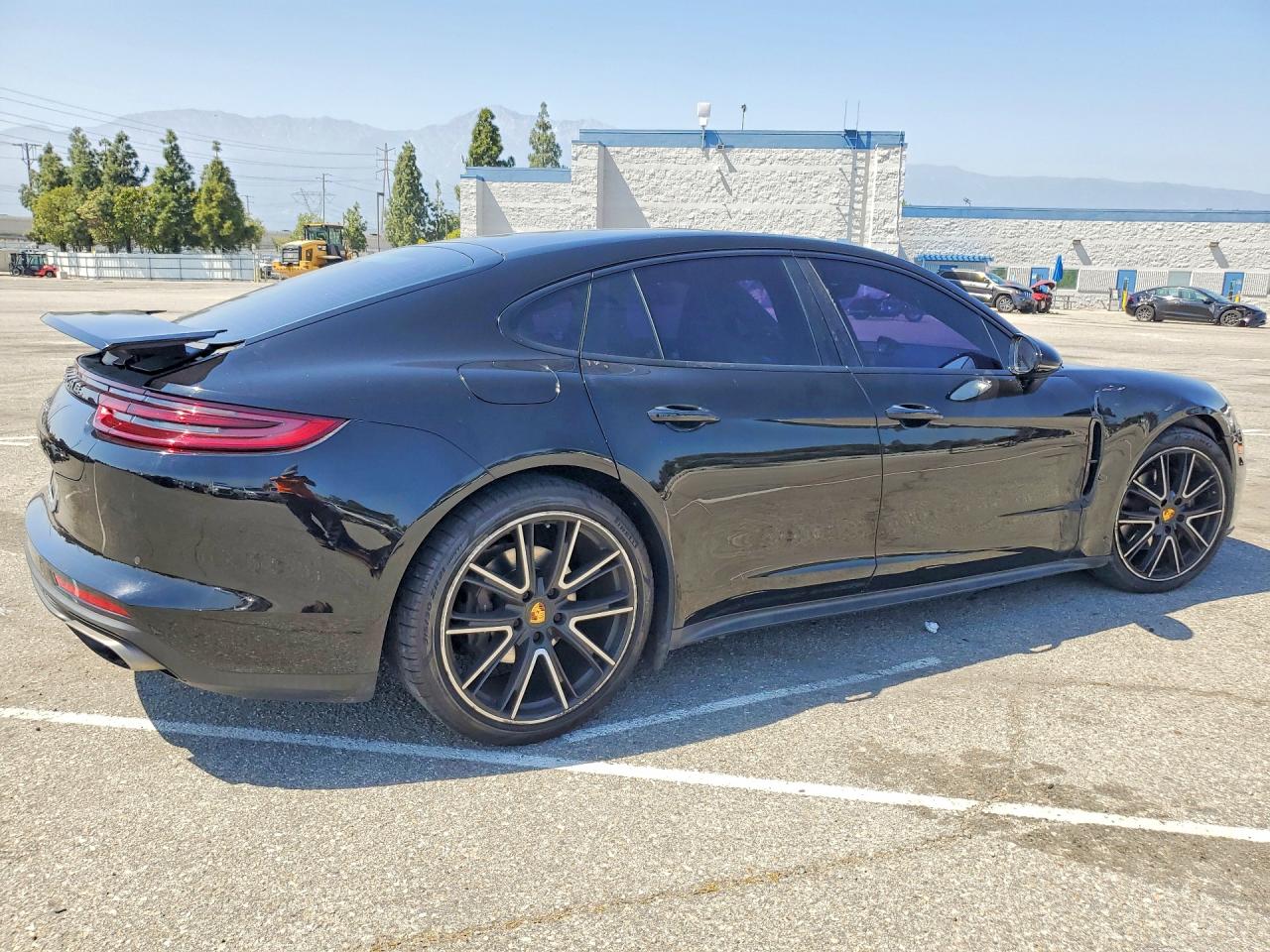 2018 Porsche Panamera VIN WP0AA2A72JL103526 COPART salvage auction — Front End, CA - SALVAGE CERTIFICATE, sold $25,000 on 2026-07-07 (photo 3)