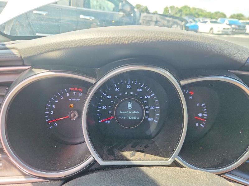 2014 Kia Optima VIN 5XXGN4A77EG342652 COPART salvage auction — SIDE, Fl - Cert Of Title Slvg Rebuildable, sold $425 on 2026-07-10 (photo 9)