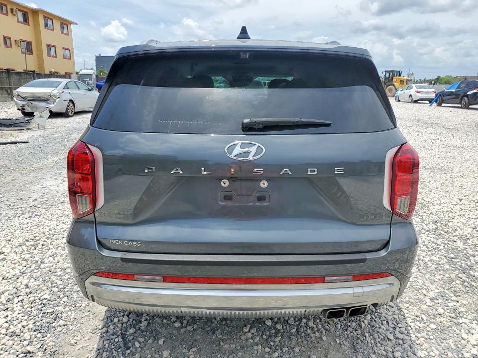2024 Hyundai VIN KM8R74GE1RU703037 COPART salvage auction — FRONT END, Fl - Cert Of Title Slvg Rebuildable, sold $11,000 on 2026-07-13 (photo 6)
