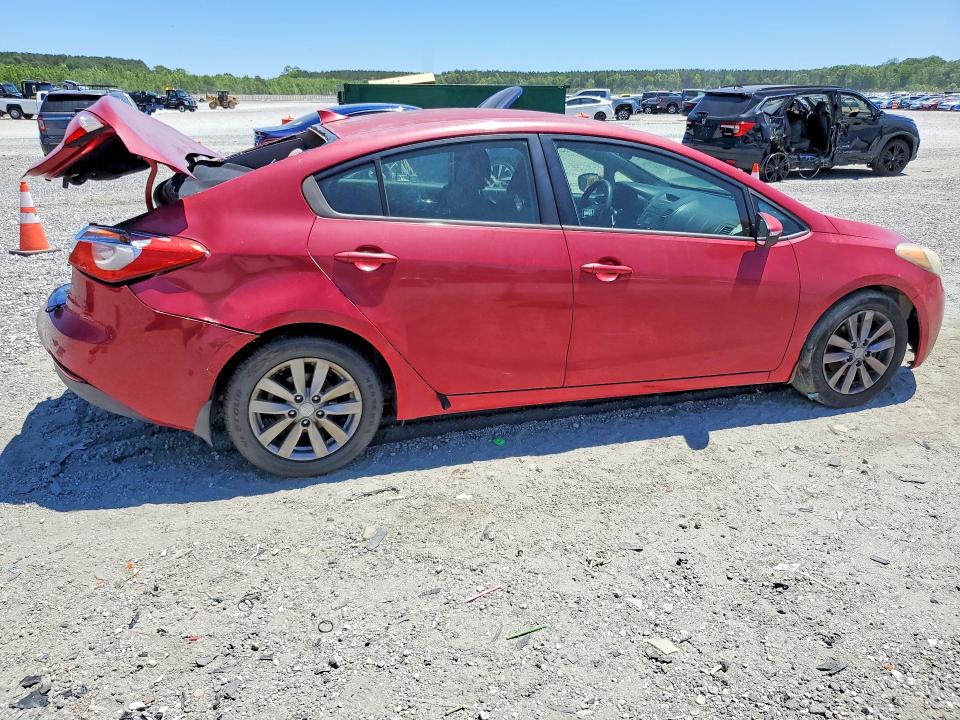 2014 Kia VIN KNAFX4A65E5089412 COPART salvage auction — REAR END, Sc - Cert Of Title-Salvage, sold $500 on 2026-07-20 (photo 3)