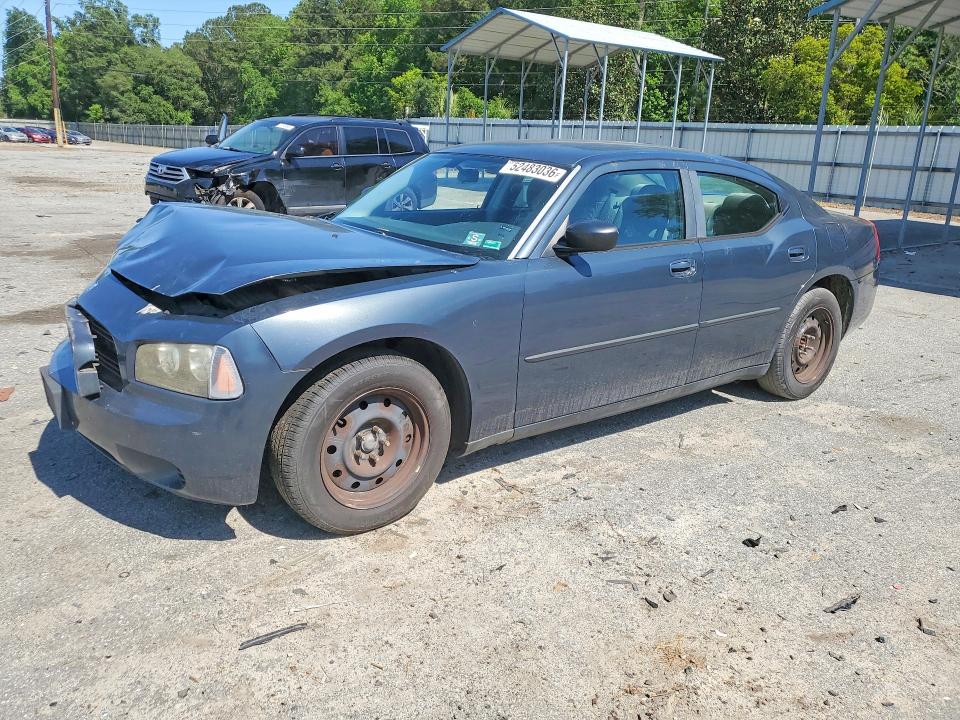 2007 Dodge Charger VIN 2B3KA43G27H837863 COPART salvage auction — FRONT END, Ga - Cert Of Title-Salvage, sold $275 on 2026-07-09 (photo 1)