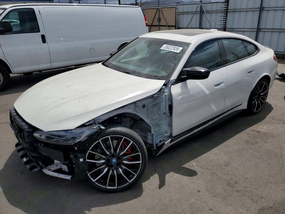 2024 BMW I4 VIN WBY33AW09RFS55255 — COPART salvage auction photo