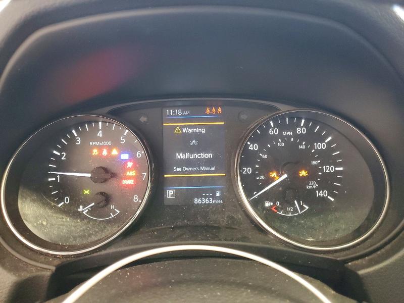 2021 Nissan Rogue VIN JN1BJ1BV8MW569544 COPART salvage auction — SIDE, Tx - Salvage Vehicle Title, sold $1,200 on 2026-07-24 (photo 9)