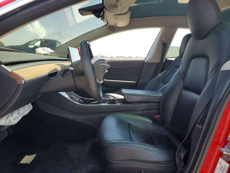 2020 Tesla Model 3 VIN 5YJ3E1EA4LF660697 COPART salvage auction — FRONT END, Salvage Title, sold $150 on 2026-07-21 (photo 7)