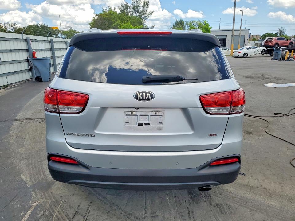 2017 Kia VIN 5XYPG4A39HG272059 COPART salvage auction — FRONT END, Fl - Cert Of Title Slvg Rebuildable, sold $1,750 on 2026-07-06 (photo 6)
