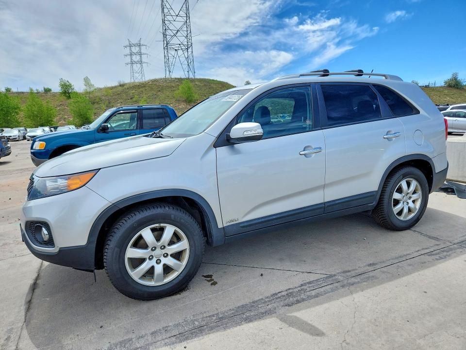 2013 Kia VIN 5XYKTDA23DG347555 COPART salvage auction — REAR END, Co - Public - Salvage Title, sold $2,250 on 2026-07-08 (photo 1)