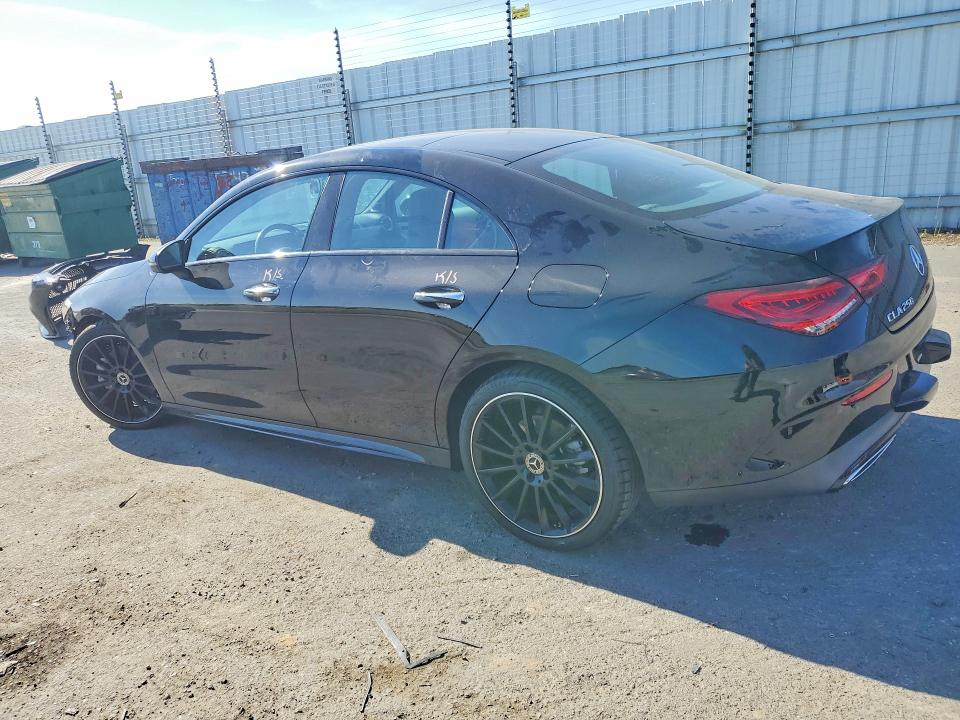 2023 Mercedes-benz Cla-klasse VIN W1K5J4GB6PN410824 COPART salvage auction — FRONT END, Ca - Salvage Certificate, sold $15,500 on 2026-07-07 (photo 2)