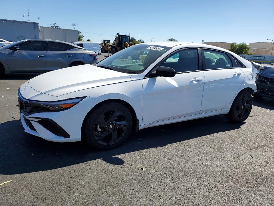 2026 Hyundai Elantra VIN KMHLM4DG9TU179227 COPART salvage auction — REAR END, CA - SALVAGE CERTIFICATE, sold $2,800 on 2026-07-20 (photo 1)