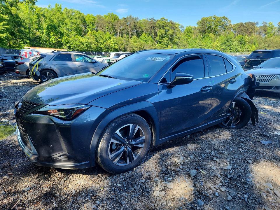 2022 Lexus Ux VIN JTHX9JBH2N2058232 COPART salvage auction — REAR END, Md - Cert Of Salvage < 75% Damage, sold $2,000 on 2026-07-28 (photo 1)