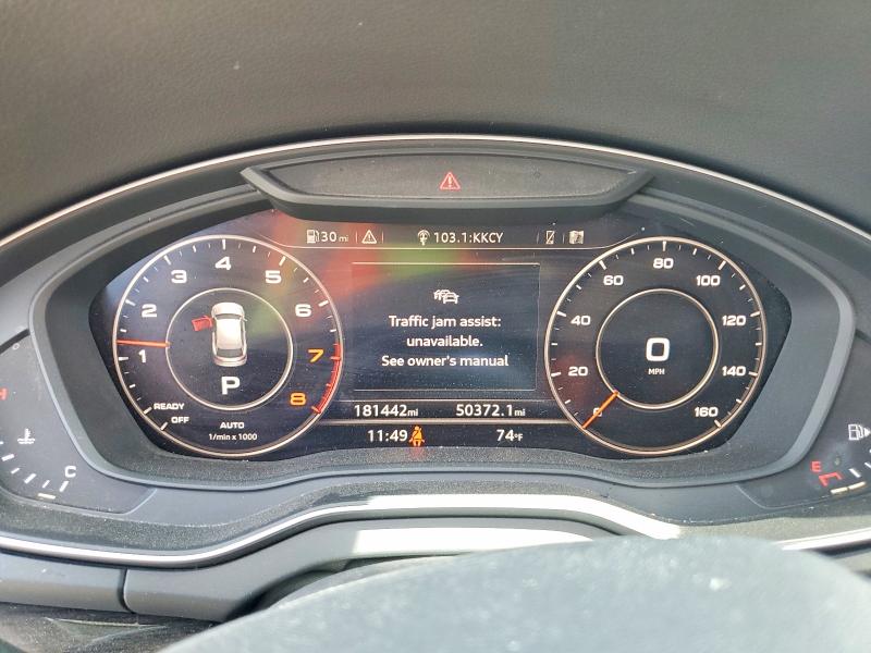 2019 Audi Q5 VIN WA1CNAFY3K2034856 COPART salvage auction — MINOR DENT/SCRATCHES, Ca - Dis/Dlr/Exp Only Clean Title (P), sold $5,600 on 2026-07-02 (photo 9)