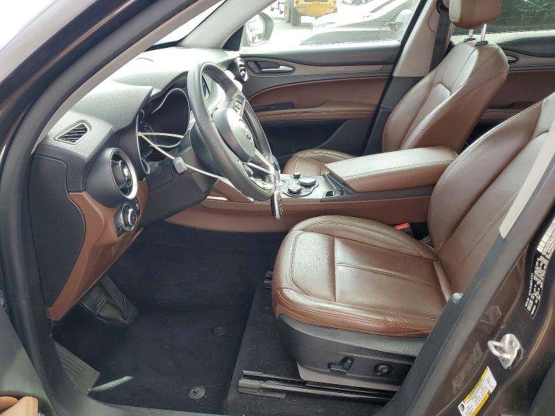 2018 Alfa romeo Stelvio VIN ZASFAKBN3J7C27954 COPART salvage auction — FRONT END, Ca - Salvage Certificate, sold $3,000 on 2026-07-08 (photo 7)