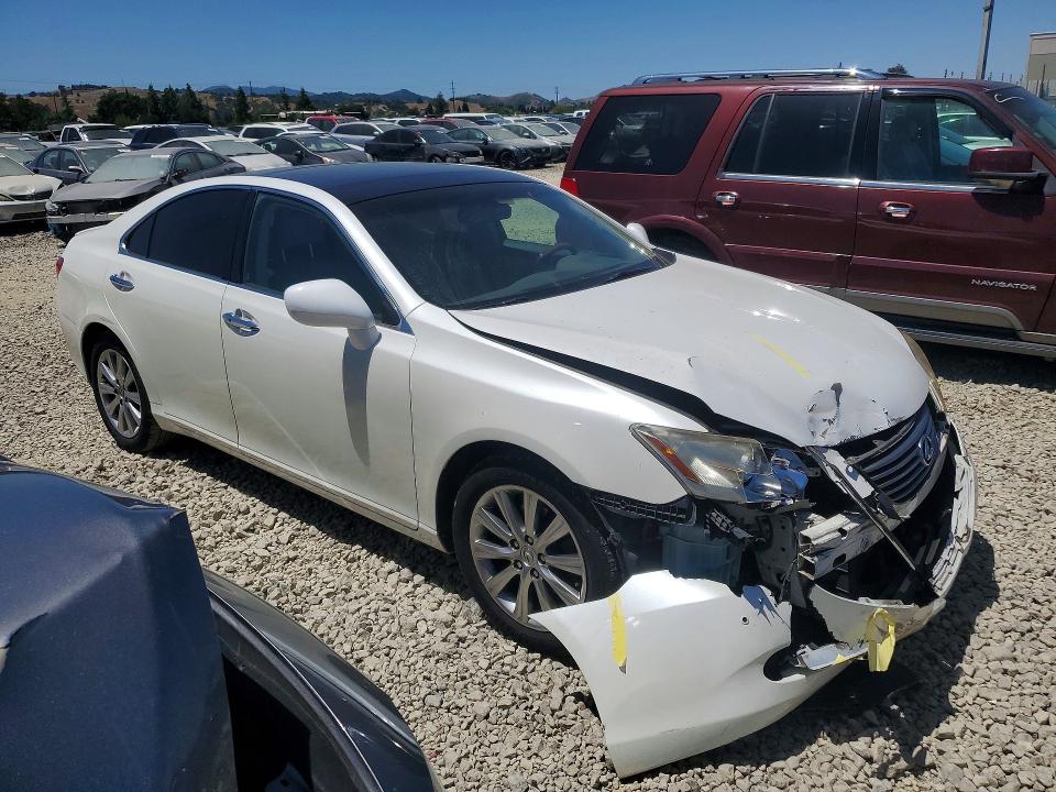 2007 Lexus ES VIN JTHBJ46G272069674 COPART salvage auction — FRONT END, Ca - Salvage Certificate, sold $950 on 2026-07-14 (photo 4)