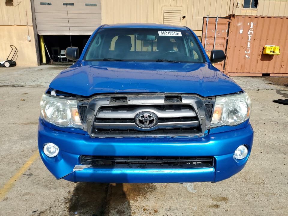 2009 Toyota Tacoma VIN 5TETX22N49Z654350 COPART salvage auction — FRONT END, Sc - Cert Of Title-Salvage, sold $5,700 on 2026-07-10 (photo 5)