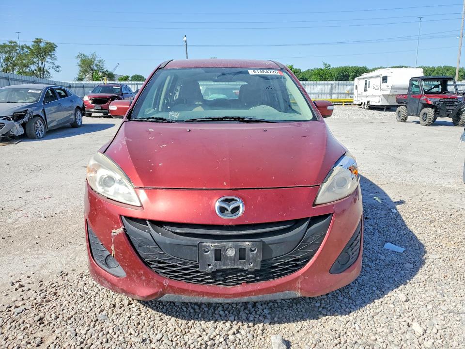 2013 Mazda 5 VIN JM1CW2BL5D0153588 COPART salvage auction — FRONT END, Ia - Cert Of Title-Salvage Title, sold $80 on 2026-07-10 (photo 5)