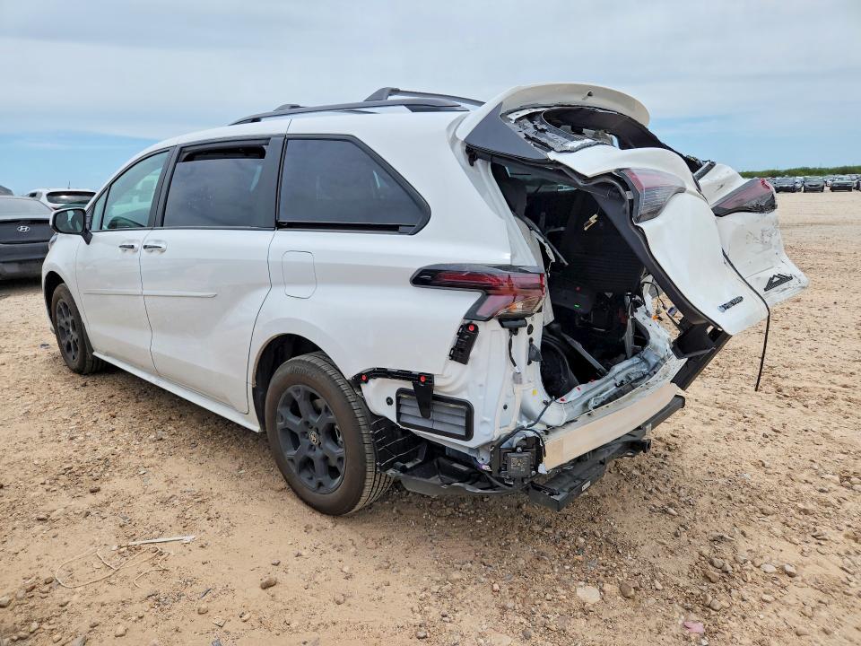 2026 Toyota Sienna VIN 5TDCSKFC9TS227533 COPART salvage auction — REAR END, TX - SALVAGE VEHICLE TITLE (P), sold $23,400 on 2026-07-16 (photo 2)