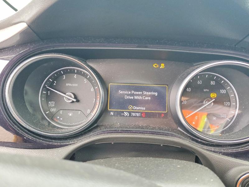 2020 Buick Encore VIN KL4MMBS24LB134495 COPART salvage auction — HAIL, IA - CERT OF TITLE-SALVAGE TITLE, sold $5,600 on 2026-07-31 (photo 9)