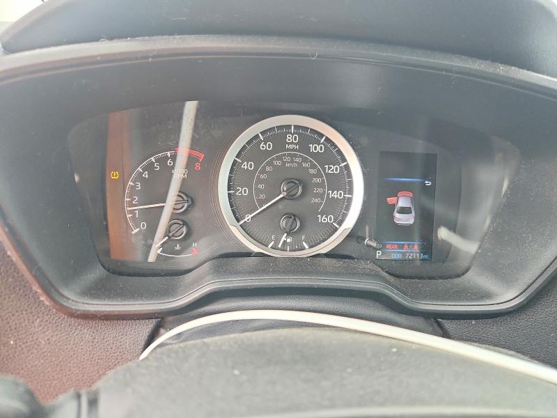 2021 Toyota Corolla VIN 5YFEPMAE3MP189158 COPART salvage auction — HAIL, Mo - Salvage Certificate Of Title, sold $4,650 on 2026-07-27 (photo 9)