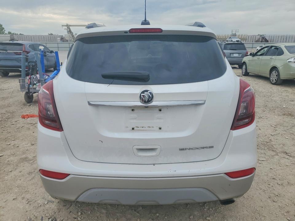 2019 Buick Encore VIN KL4CJASB6KB953151 COPART salvage auction — HAIL, Ks - Cert Of Title-Salvage, sold $2,050 on 2026-07-09 (photo 6)