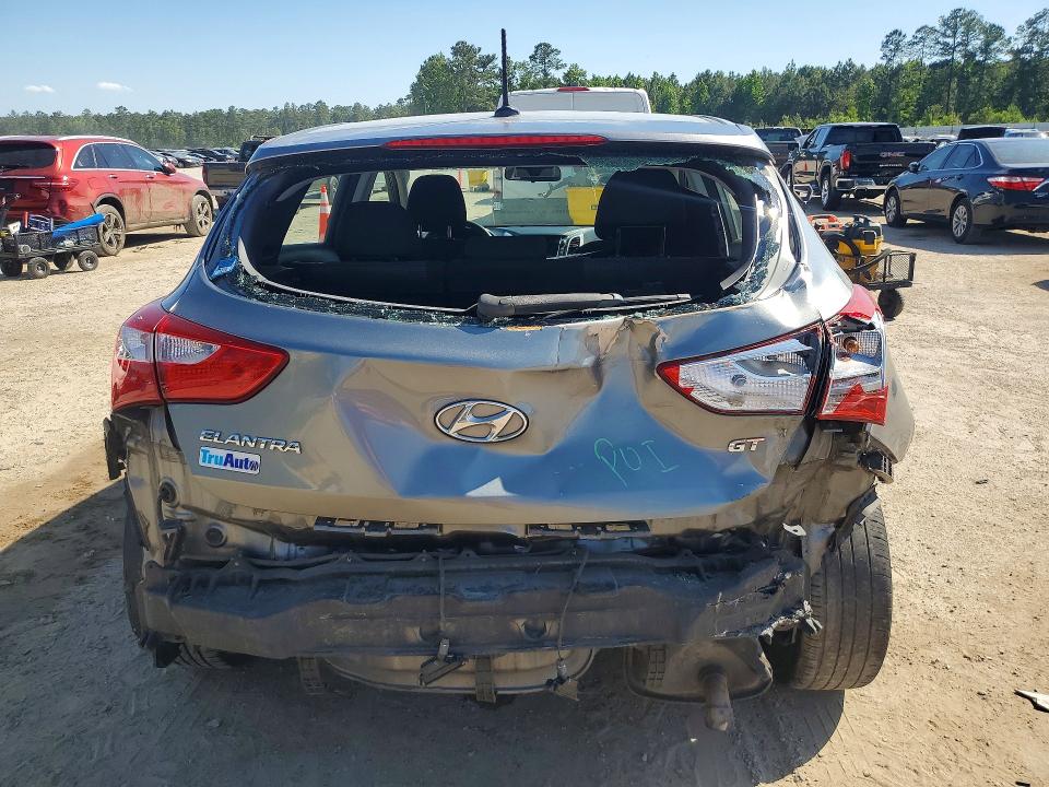 2017 Hyundai VIN KMHD35LHXHU358018 COPART salvage auction — REAR END, Sc - Cert Of Title-Salvage, sold $925 on 2026-07-06 (photo 6)