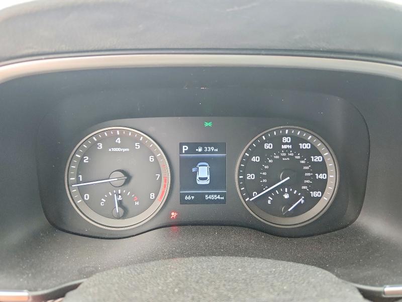 2020 Hyundai Tucson VIN KM8J33AL0LU133291 COPART salvage auction — FRONT END, Tx - Certificate Of Title, sold $4,500 on 2026-07-09 (photo 9)