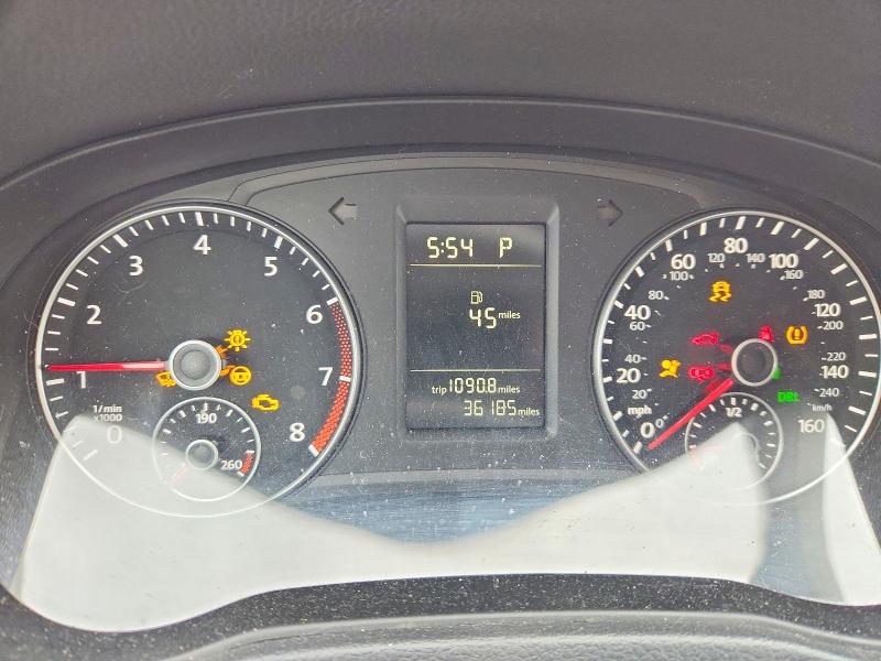 2015 Volkswagen Passat VIN 1VWAS7A3XFC020812 COPART salvage auction — FRONT END, Pa - Certificate Of Salvage, sold $1,250 on 2026-07-27 (photo 9)