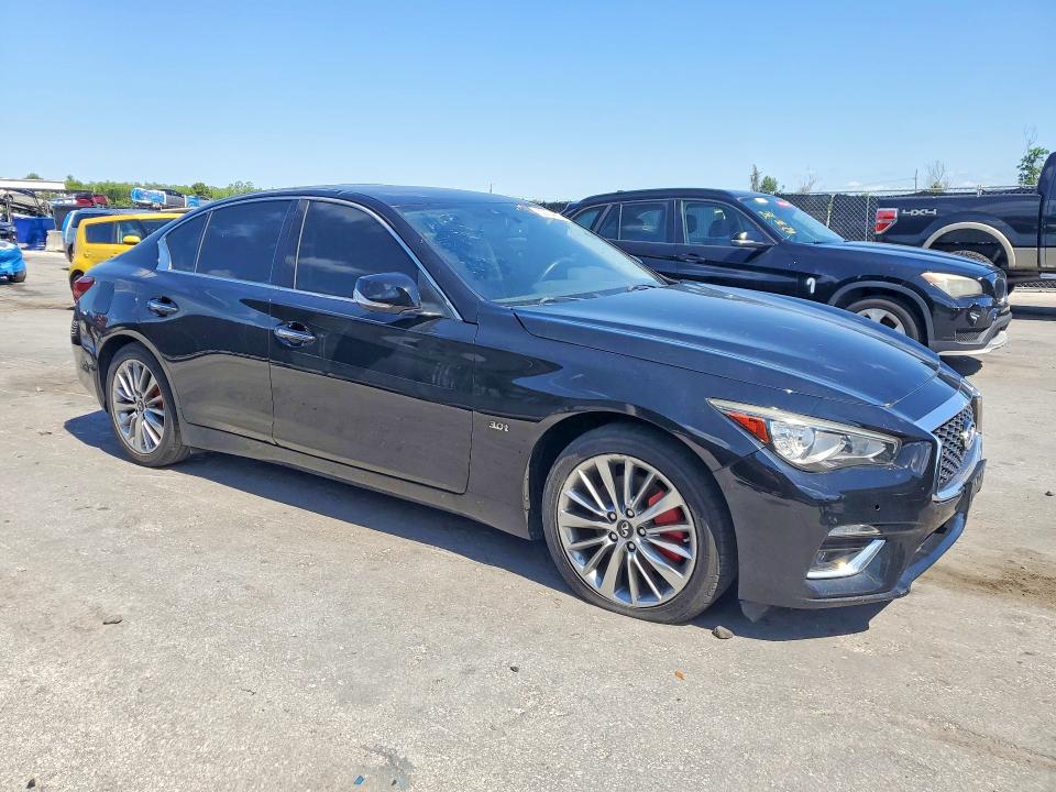 2018 Infiniti Q50 VIN JN1EV7AR4JM440247 COPART salvage auction — MINOR DENT/SCRATCHES, Fl - Cert Of Title-Rebuilt, sold $6,800 on 2026-07-09 (photo 4)