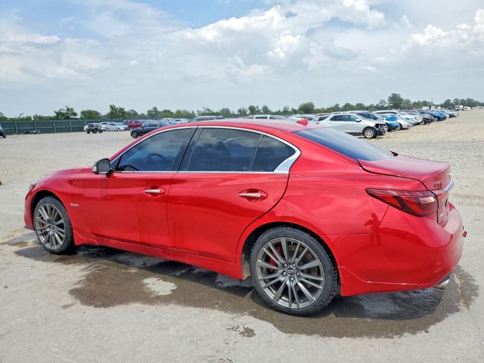 2019 Infiniti VIN JN1FV7AR4KM800767 COPART salvage auction — FRONT END, Mo - Salvage Certificate Of Title, sold $5,700 on 2026-07-06 (photo 2)