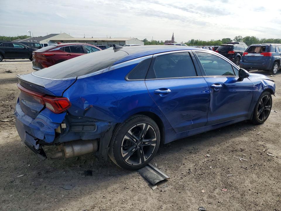 2022 Kia K5 VIN 5XXG64J28NG091044 COPART salvage auction — FRONT END, In - Cert Of Title-Salvage Title, sold $4,600 on 2026-07-20 (photo 3)