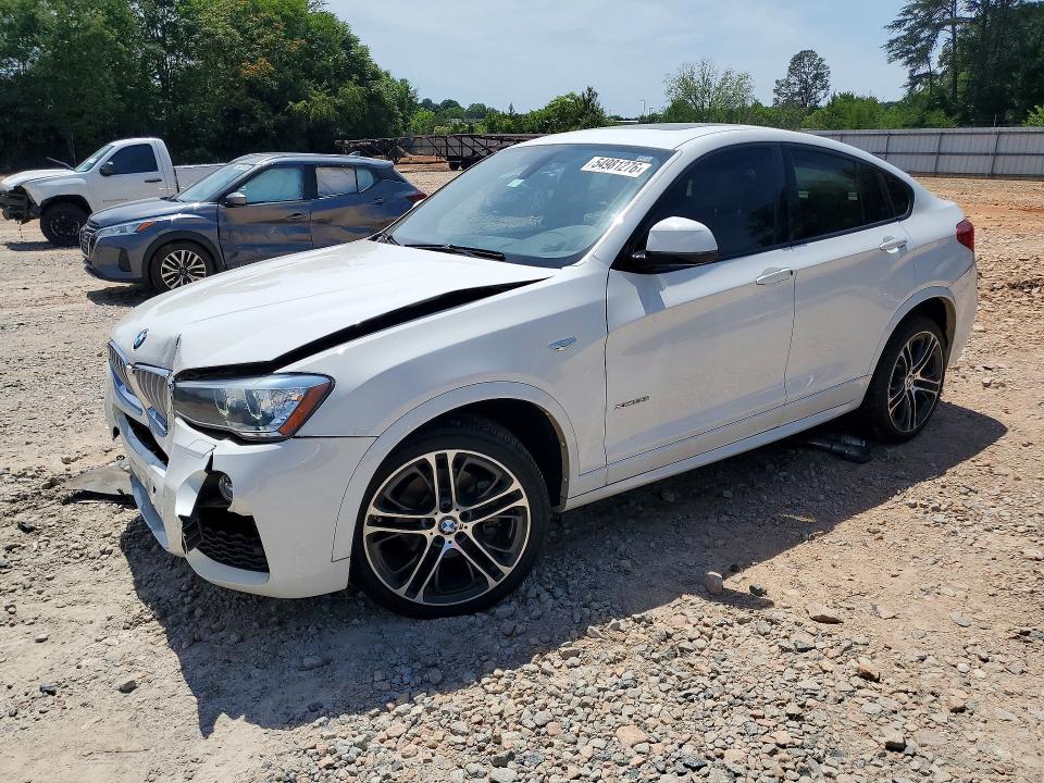 2016 BMW X4 VIN 5UXXW5C51G0N92678 COPART salvage auction — FRONT END, Nc - Salvage Certificate Of Title, sold $4,900 on 2026-07-27 (photo 1)