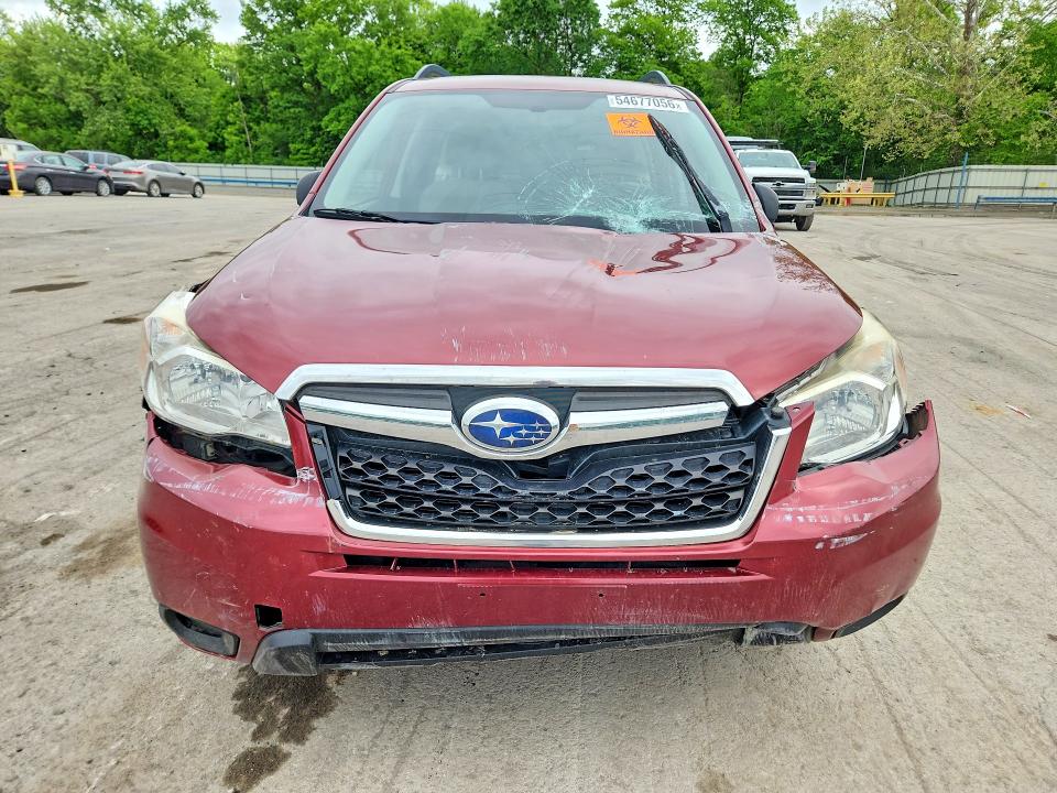 2015 Subaru Forester VIN JF2SJABC5FH580053 COPART salvage auction — FRONT END, Pa - Cert Of Salv-R=Reconstructed, sold $650 on 2026-07-09 (photo 5)