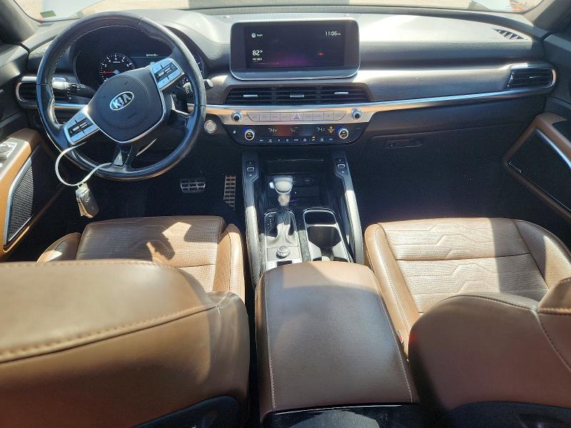 2021 Kia Telluride VIN 5XYP5DHC0MG188928 COPART salvage auction — HAIL, Ks - Cert Of Title-Salvage, sold $11,300 on 2026-07-07 (photo 8)