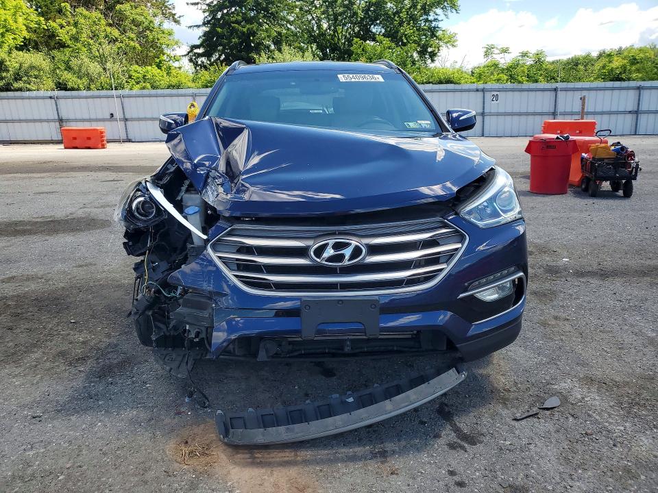 2017 Hyundai Santa fe VIN 5XYZUDLB7HG484609 COPART salvage auction — FRONT END, Pa - Certificate Of Salvage, sold $2,250 on 2026-07-28 (photo 5)